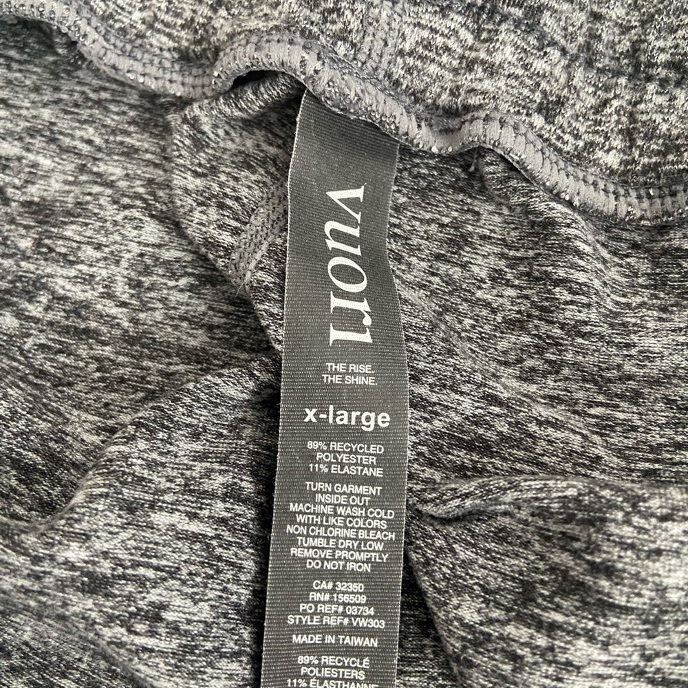 Vuori Gray Drawstring Performance Jogger Pants Vw… - image 6